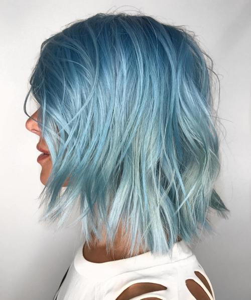 prašek blue hair